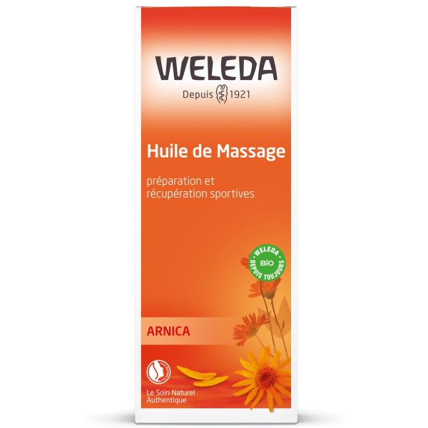 Huile de massage à l'arnica 100mL Weleda