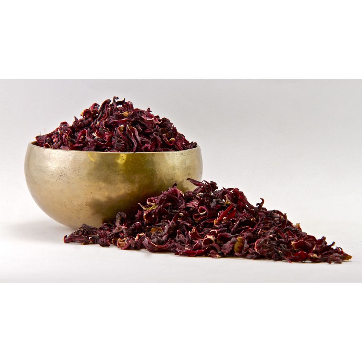 Fleurs D'hibiscus Séchées 150g - Infusion Bissap Karkade Naturelle - Hellosanté