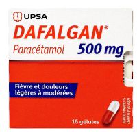 Dafalgan 500mg Gelu 16