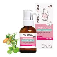 PranaBB Huile Massage Réconfort Ventre BIO 30ml