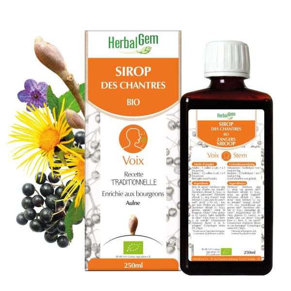 Sirop Chantres BIO 150ml | Herbalgem