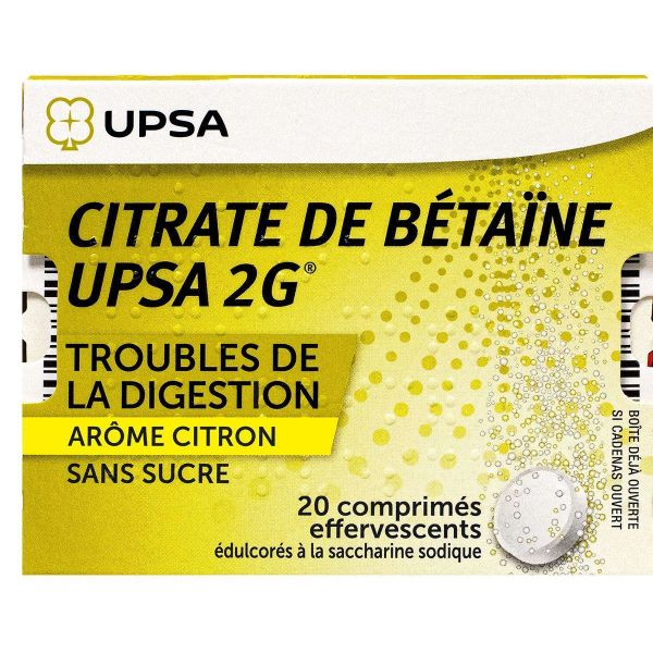 Cit Betain Upsa 2g Cpr Effv 20