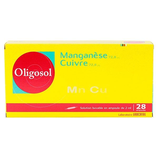 Oligosol Mn Cu    Amp 2ml 28