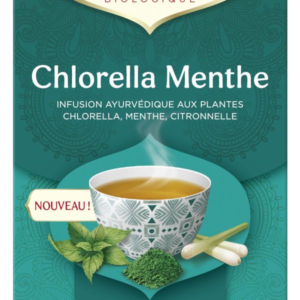 YOGI TEA Chlorella Menthe 17 Infusettes