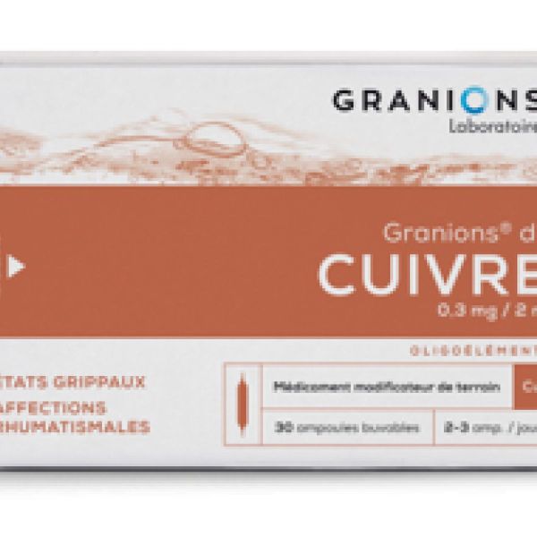 Granions Cu Amp Buv 2ml 30